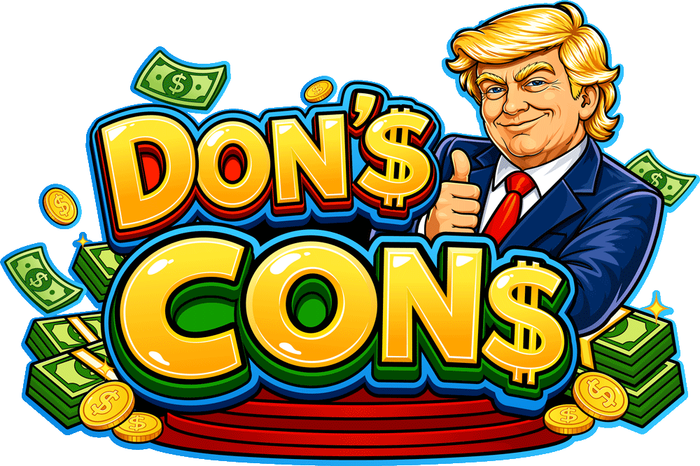 Don's Cons — free Trump-themed party games